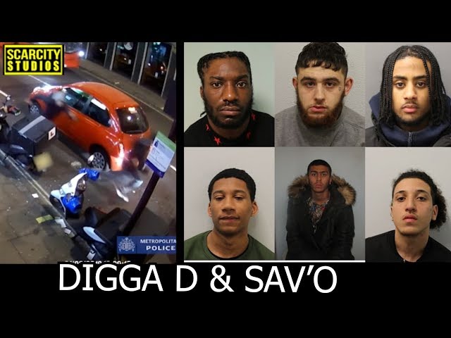 Digga D & Sav'0 (CGM) Jailed For Violent Street Brawl With Gang Rivals #WestLondon #StreetNews