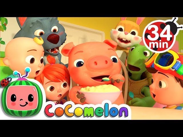 One Potato, Two Potatoes + More Nursery Rhymes & Kids Songs - CoComelon