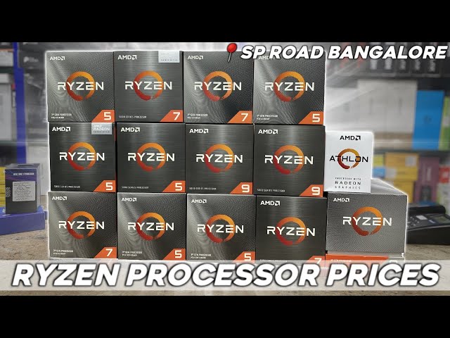 AMD Ryzen Processor's Prices at SP Road Bangalore | Super Computers & Laptops