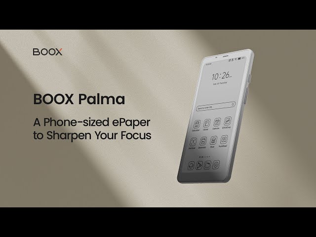 BOOX Palma: A Phone-shaped ePaper to Sharpen Your Focus