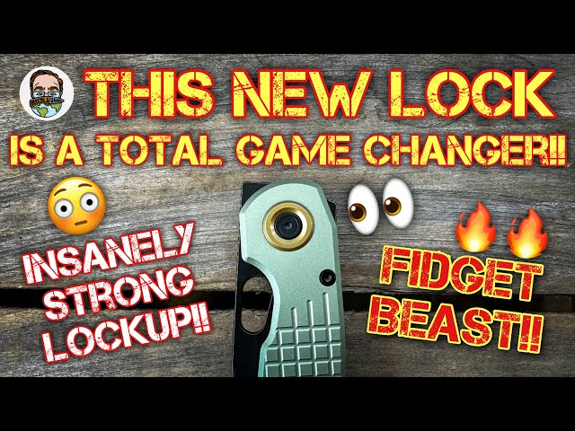 Brand new knife lock that will change the game! Strongest button lock on market! PLUS DISASSEMBLY!