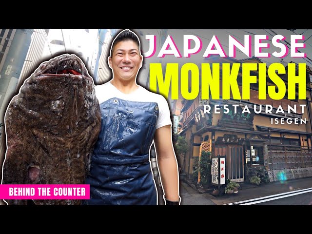 Behind the Counter at the ONLY Japanese Monkfish Restaurant in Tokyo