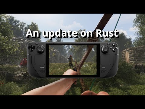 An update on Rust for Steam Deck / Linux