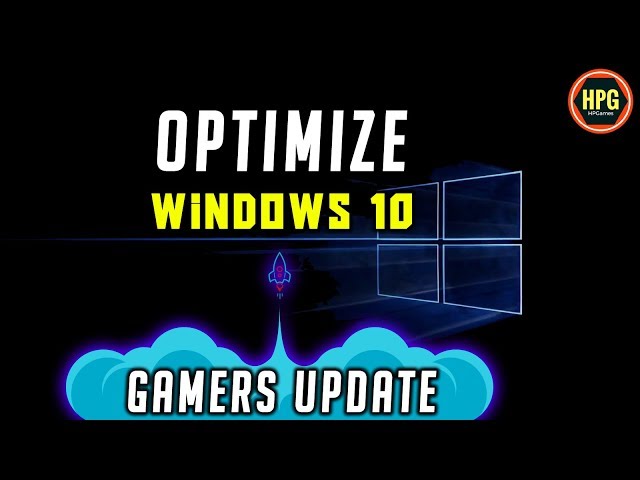 Optimize windows 10 for Best Gaming Experience Part 1