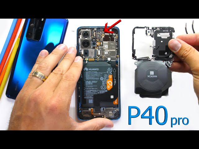 Huawei P40 Pro Teardown - Where is the Ear Piece?