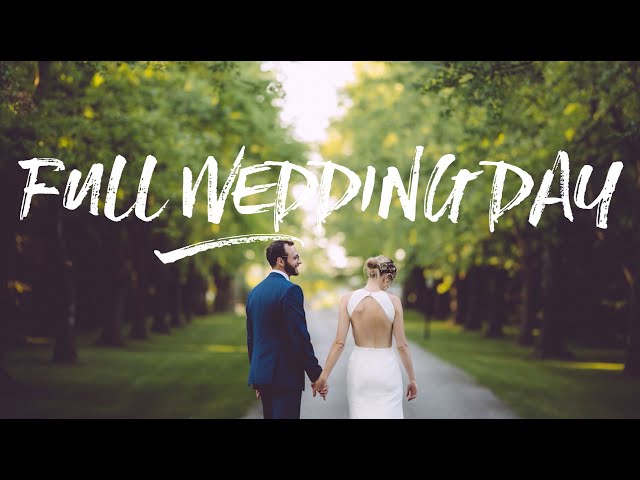 Wedding Photography - Full Wedding Behind The Scenes - Nikon - Natural Light Only