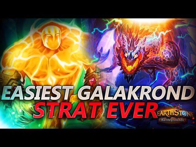 Easiest Galakrond Strat Ever... | Hearthstone Battlegrounds Gameplay | Patch 21.6 | bofur_hs