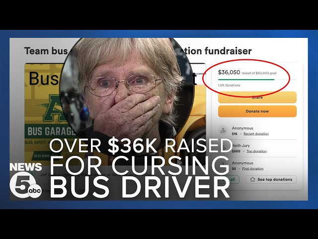 Bus driver in viral video talks about nationwide support she's received