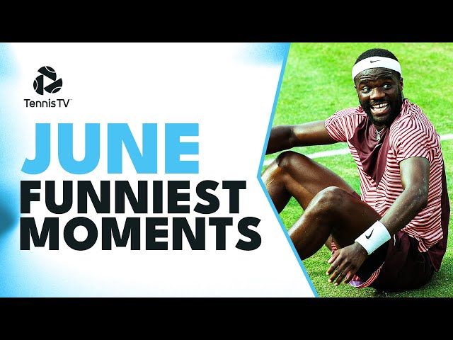 Tiafoe Swing Miss & Hurkacz Racket Crowd Surfs | Funniest Tennis Moments & Fails June 2023 🤣
