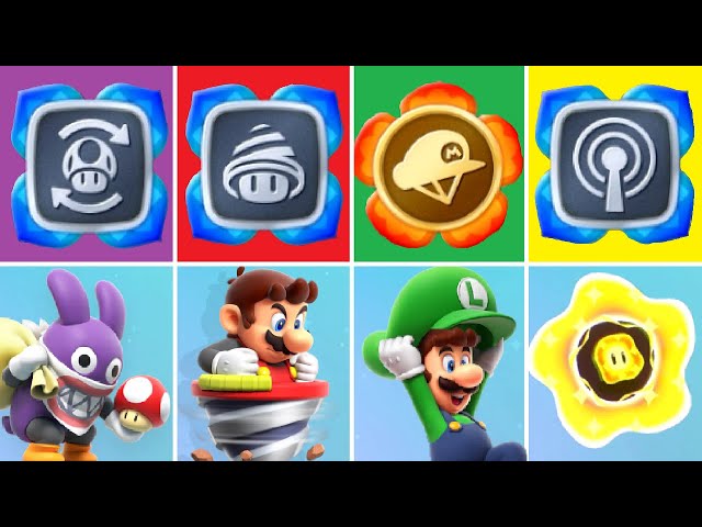 Super Mario Bros. Wonder - All Badges