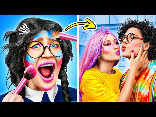 Crush Kissed Me! I Became Mean Girl || Extreme Makeover With Gadgets From Tik-Tok