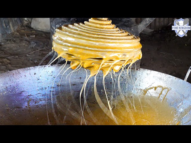 amazing palm sugar making / thai street food