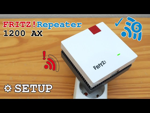 FRITZ! Repeater 1200 AX Wi-Fi 6 extender dual-band • Unboxing, installation, configuration and test