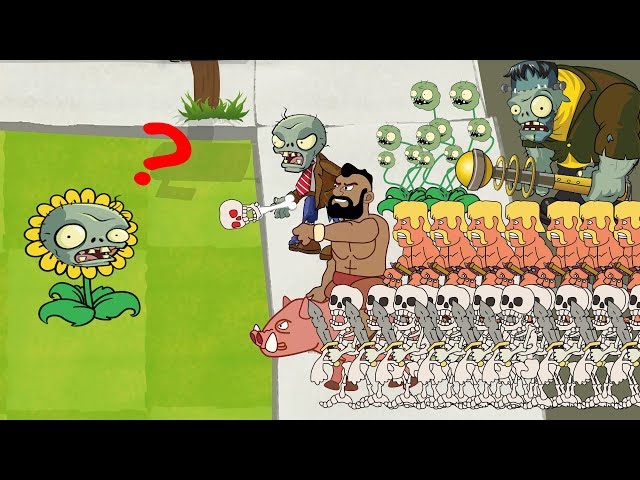 Plants Vs Zombies GW Animation - Episode 35 - Clash of Clans vs Plants vs. Zombies