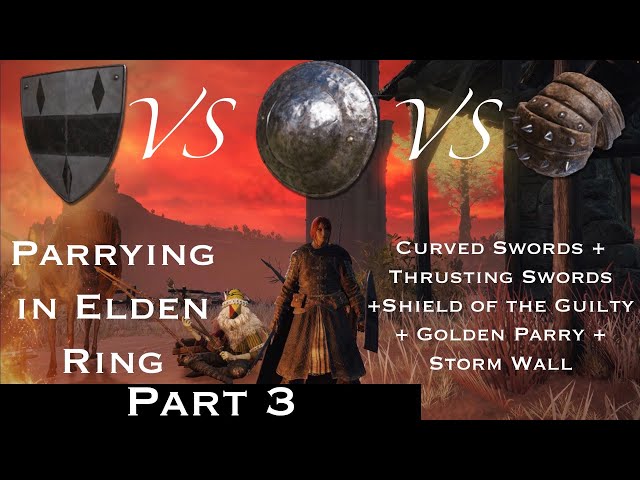 Elden Ring Parry Guide Part 3 - Better than the Buckler?..... Curved/Thrusting Swords + Ashes of War