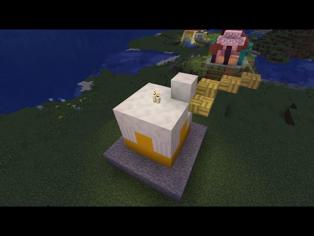 The "Mango Cake" House (Minecraft Creative)