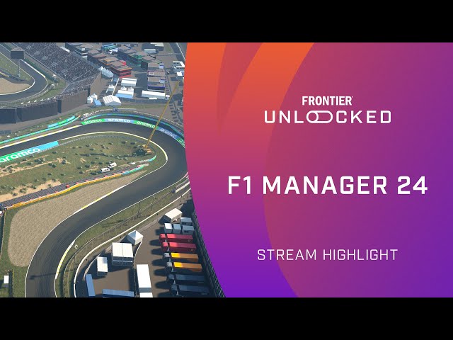 F1® Manager 24 | New Features Showcase - Frontier Unlocked Stream Highlight