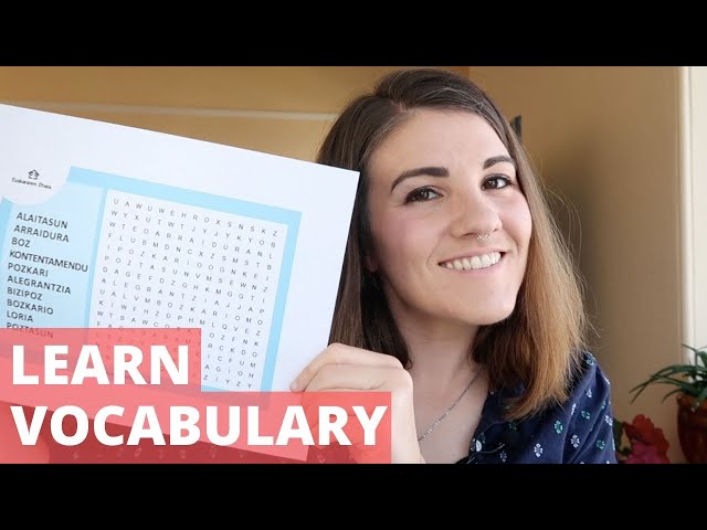 Time For a Word Search | American Learns Euskara Episode 4