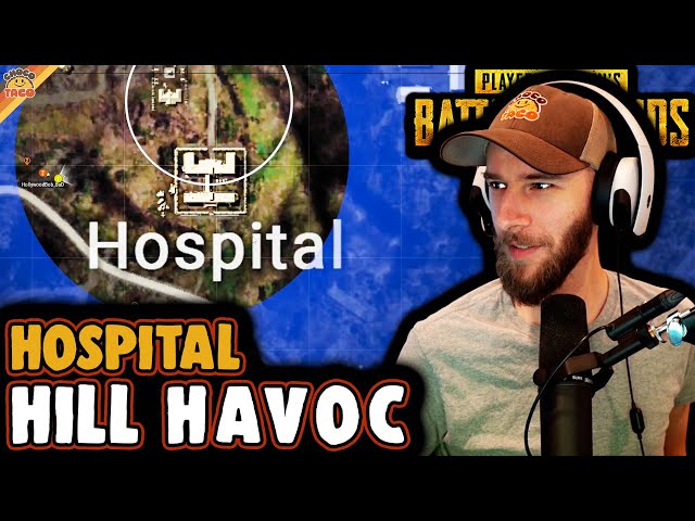 Wreaking Hospital Hill Havoc with HollywoodBob - chocoTaco PUBG Erangel Duos Gameplay