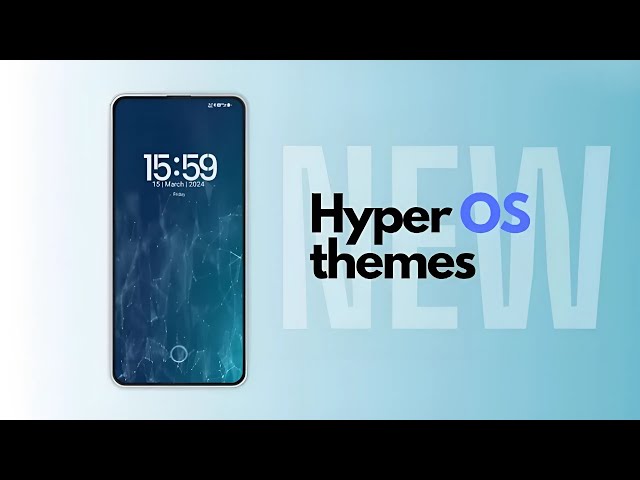 3 New HyperOS Themes for Xiaomi,Redmi,Poco | Best HyperOS Themes