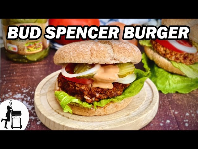 Kidneybohnen Burger | Bud Spencer Burger | Die Frau am Grill