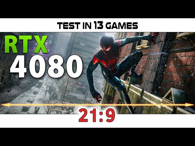 RTX 4080 - 21:9 // Test in 13 Games | 3440x1440