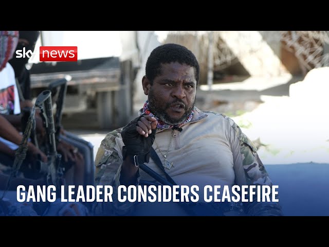 Haiti gang leader 'Barbecue' says he will consider ceasefire