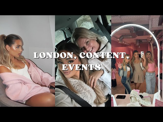 Spend a BUSY few days with me! VLOG! Ami Charlize PLT Launch, Content Day & West End With Mum!