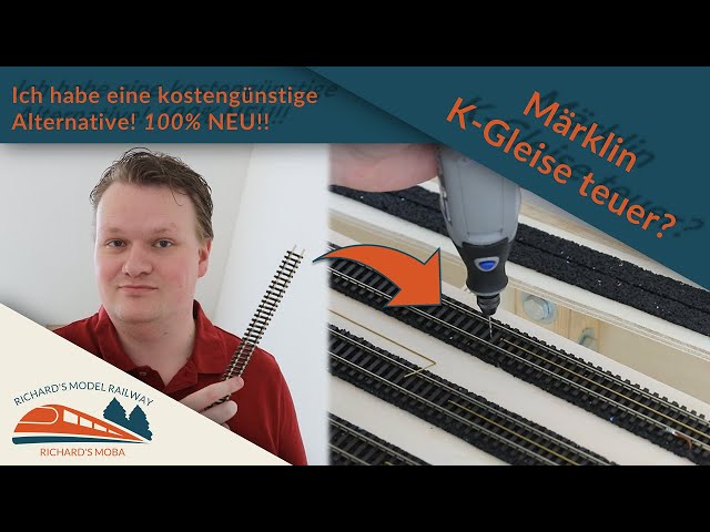 #007 -  How I make NEW Märklin Track on the cheap - Richard's Model Railway