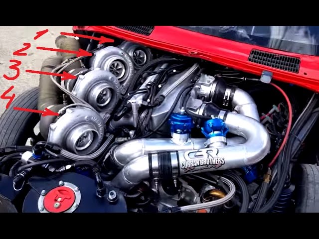Big Turbo Engines Starting Up | Monster Engine Modification