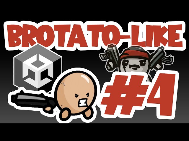 BROTATO in Unity #4: How to make a gun that aims and shoots automatically
