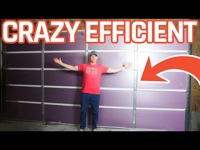 The Easiest & Most Effective DIY Garage Door Insulation