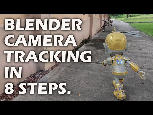 Camera Tracking in Blender in 8 Steps by Bracer Jack