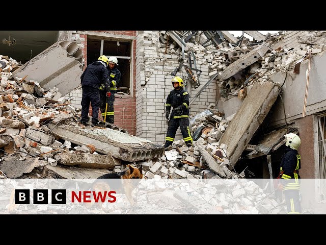 Ukraine war: Russian missile strike on Chernihiv kills 15 people | BBC News