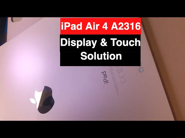iPad Air 4th Gen A2316 Display & Touch Repair. Let's Fix it