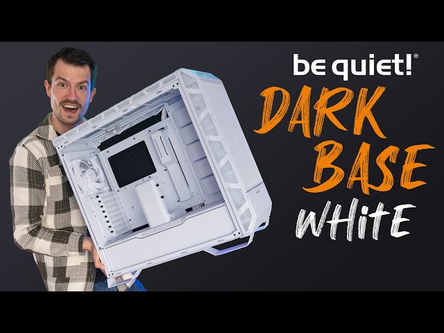 Jetzt komplett in weiß: be quiet Dark Base Pro 901 & Dark Base 701| #ces2024