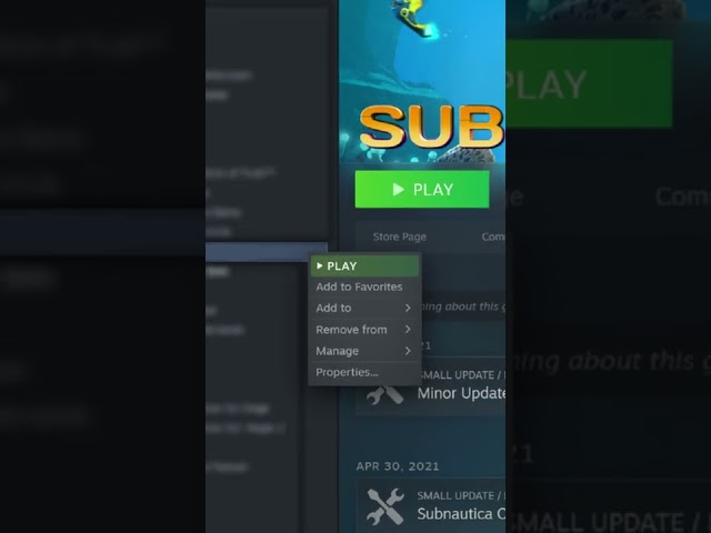 How to Install the "2014 Early Access" Build of Subnautica #shorts