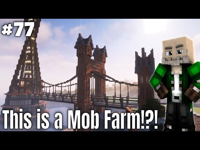 The Most Beautiful Mob Farm Ever?!?! | Minecraft Survival [ep. 77]
