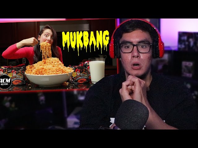 A MUKBANG HORROR STORY SO GROSS THAT I NEVER WANT TO EAT AGAIN | Reacting To Scary Stories