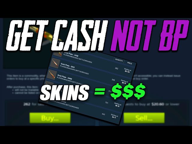 HOW TO BUY & SELL SKINS | PUBG STEAM MARKETPLACE EXPLAINED | PUBG SEASON 12 NEW UPDATE | PUBG SKINS