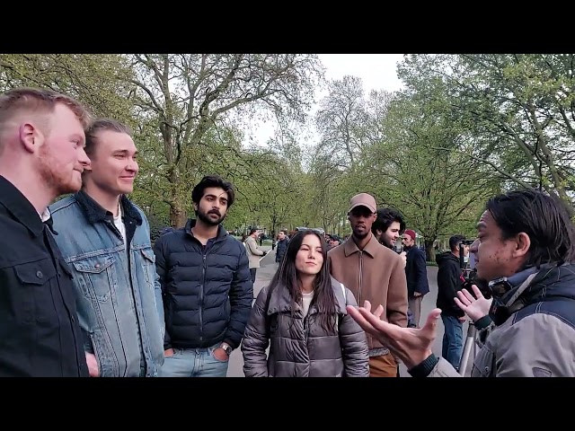 Agnostic Tries To Make Fun Of Mansur, But Embarrasses Himself! Mansur And Visitor Speakers Corner