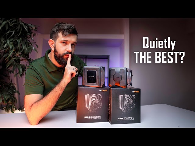 be quiet! Dark Rock Elite & Dark Rock Pro 5 CPU coolers // Review with Comparisons