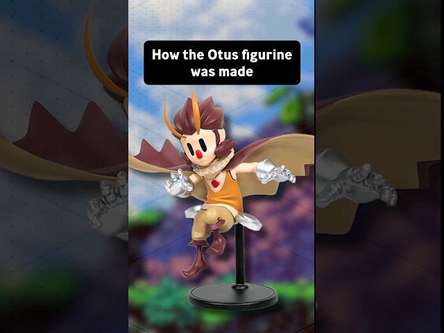 🦉Creating the figurine of Otus from Owlboy with @DPadStudioOfficial! #owlboy