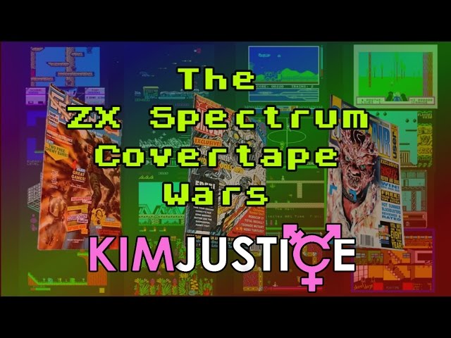 The ZX Spectrum Magazine Covertape Wars (+ The Best Covertape Games) - Kim Justice