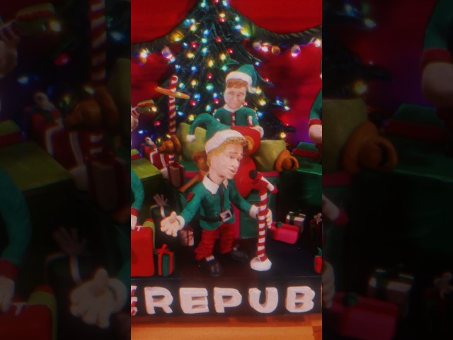 Did you know we have a claymation video for “Dear Santa” on our YouTube channel now? 🦌