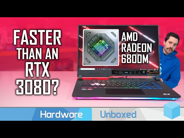 AMD Radeon RX 6800M Review, Is Nvidia's Laptop GPU Monopoly Over?