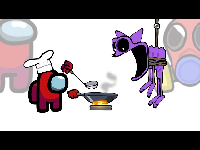 Mini Crewmate Cooks Poppy Playtime Chapter 3 Characters | Among Us