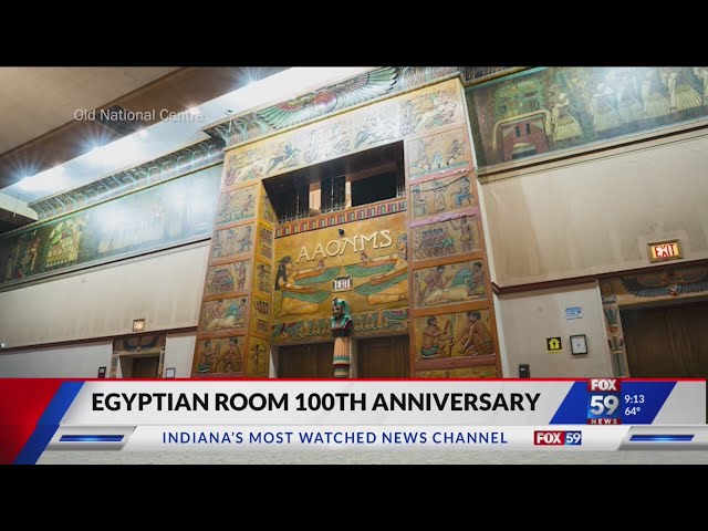 Egyptian Room celebrating 100th anniversary