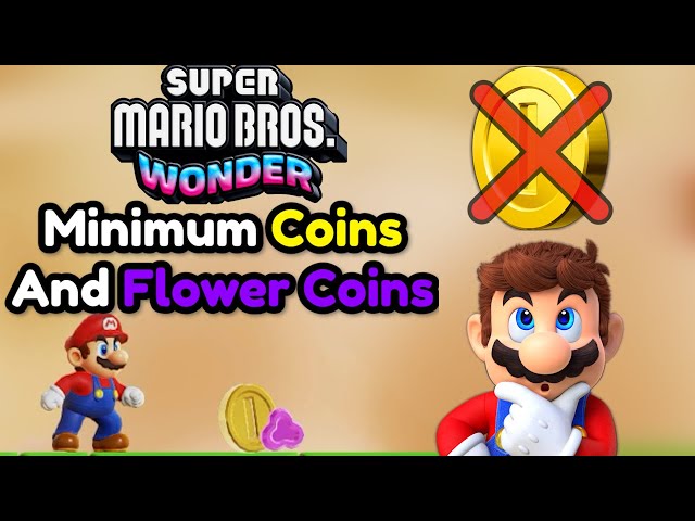 How Many Coins Do You Need To Beat Mario Wonder?(No Glitches)
