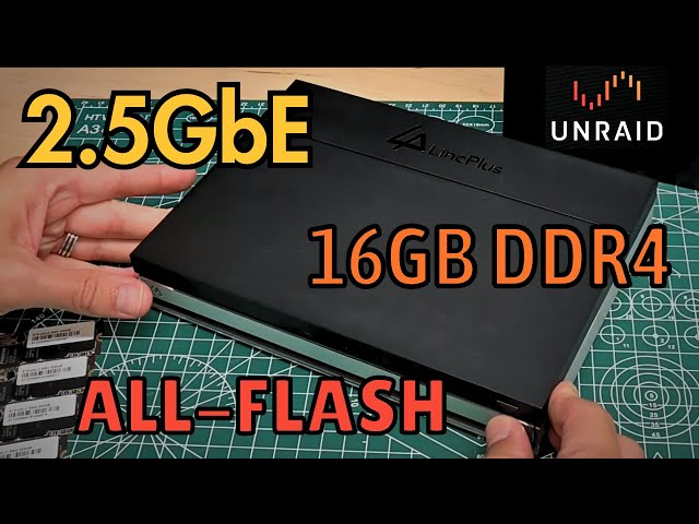 The Best Budget All Flash NAS? UnRAID Powered LincStation N1